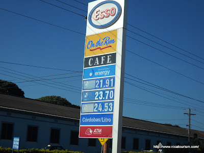 Gas prices December 2010 Nicaragua—-Precio de gasolina diciembre 2010 Nicaragua